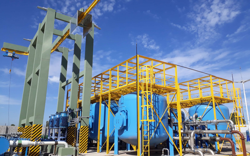 Aysa Planta tratamiento de agua por remoción de Arsénico, Ezeiza