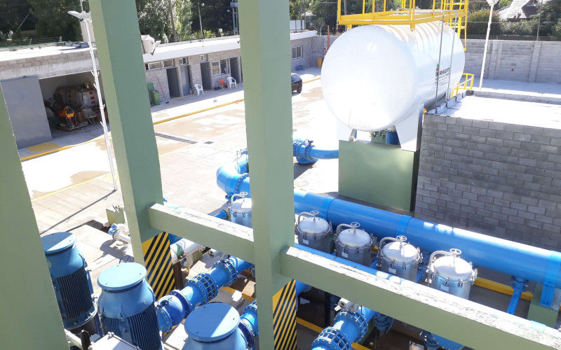 Aysa Planta tratamiento de agua por remoción de Arsénico, Ezeiza