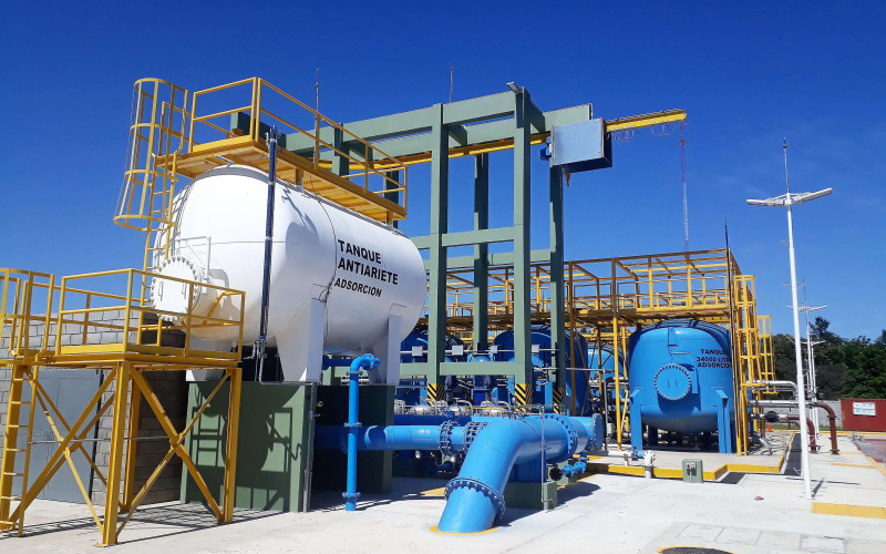 Aysa Planta tratamiento de agua por remoción de Arsénico, Ezeiza