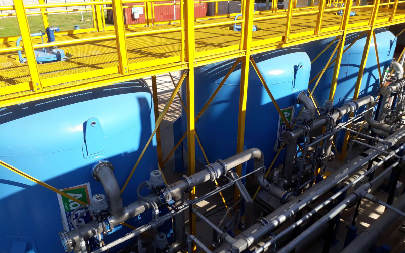 Aysa Planta tratamiento de agua por remoción de Arsénico, Ezeiza
